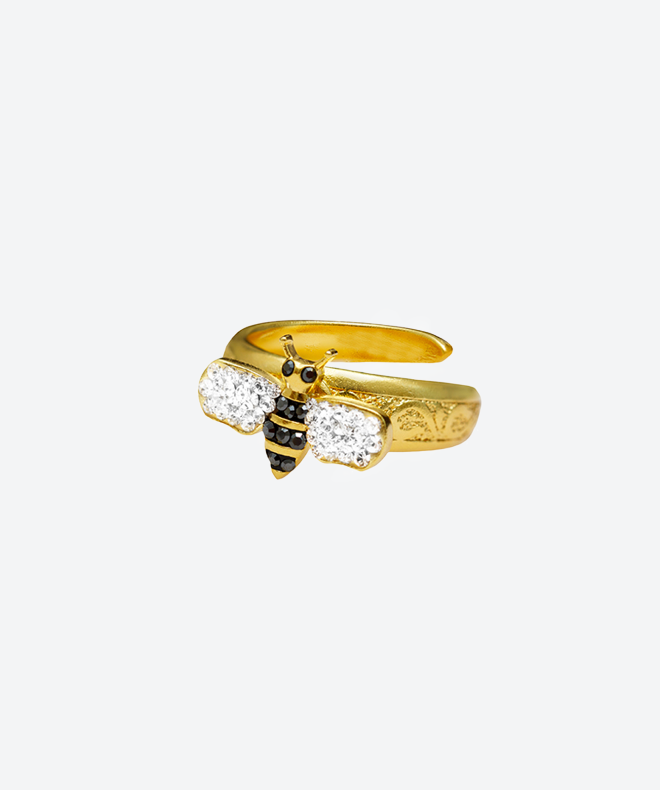 Swarovski bee discount ring