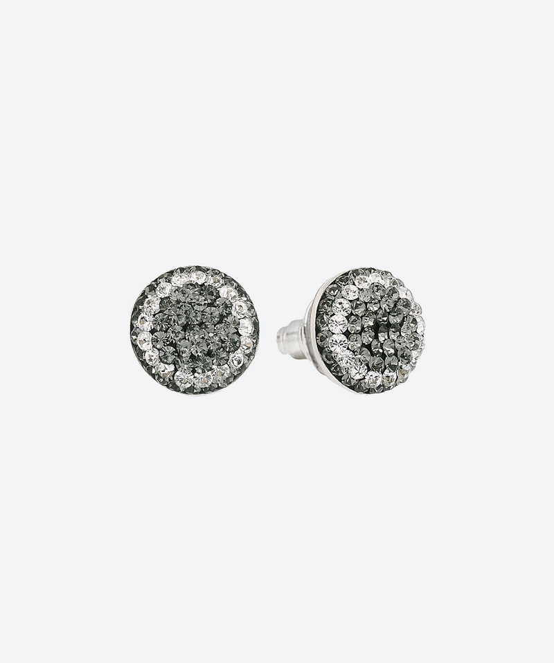 Dainty Round studs 2 tones