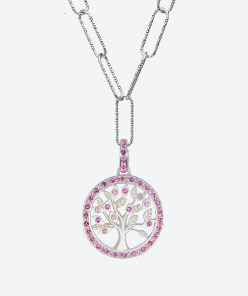 Tree of Life Charm Necklace - La Costa Organic Jewelry