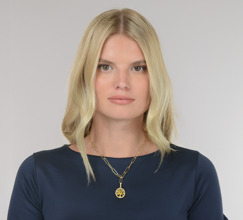 Tree of Life Charm Necklace - La Costa Organic Jewelry