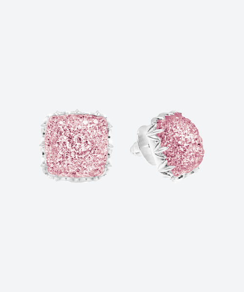 Tiara Crystal Studs - La Costa Organic Jewelry