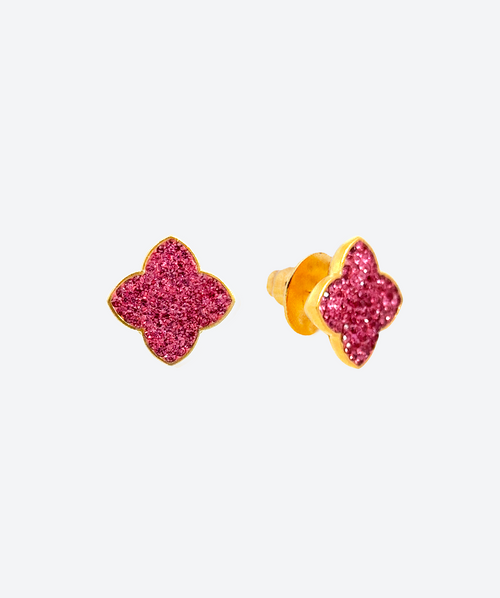 Dainty Flower Stud Earrings - La Costa Organic Jewelry