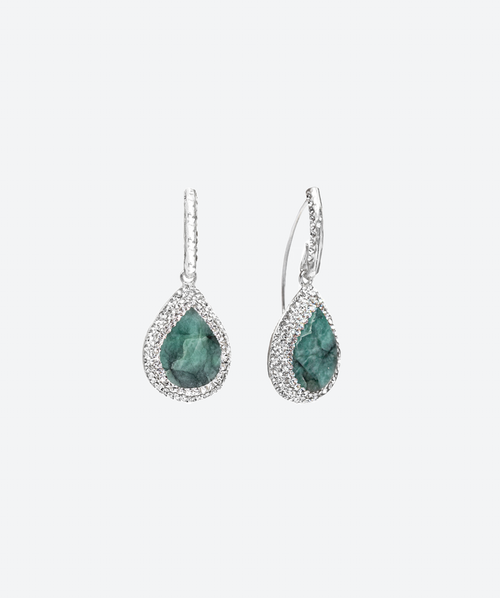 Tear Gem Loops - La Costa Organic Jewelry