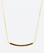 Simplicity Bar Necklace - La Costa Organic Jewelry