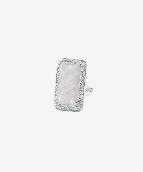 Rectangle Signature Ring - La Costa Organic Jewelry