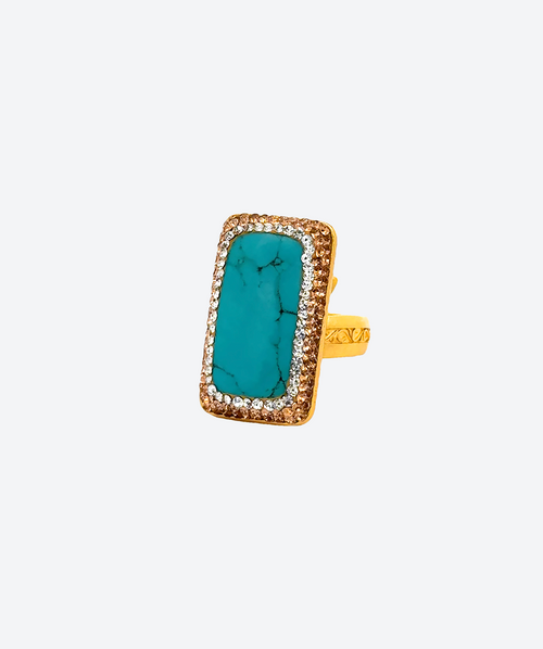 Rectangle Signature Ring - La Costa Organic Jewelry