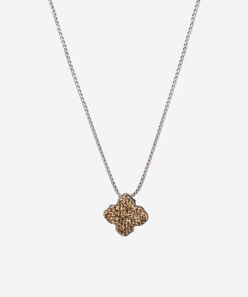 Flower 2way Necklace Gold / Silver - La Costa Organic Jewelry