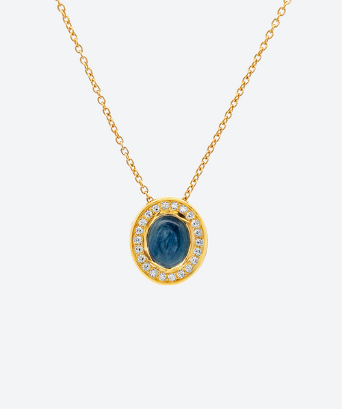 Gem Amulet Necklace - La Costa Organic Jewelry