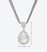 Royal Tear Necklace - La Costa Organic Jewelry