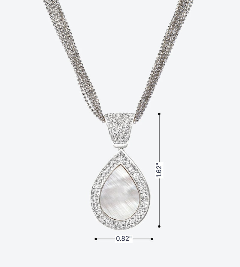 Royal Tear Necklace - La Costa Organic Jewelry