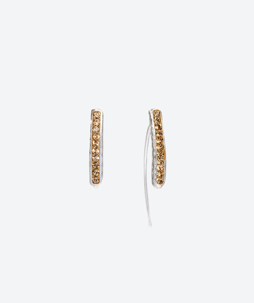 Petite Simplicity Loops Gold / Silver - La Costa Organic Jewelry
