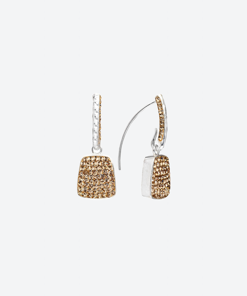 Endless Crystal Loops Gold / Silver - La Costa Organic Jewelry