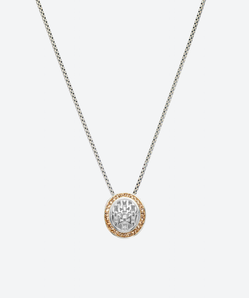 Vogue Oval Necklace Gold / Silver - La Costa Organic Jewelry