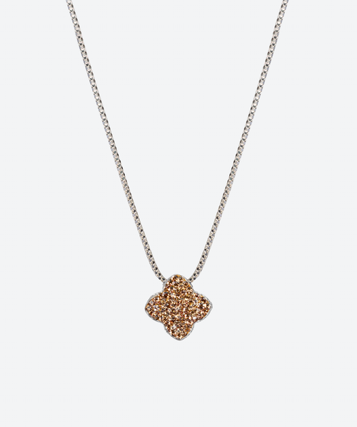 Dainty Flower Necklace Gold / Silver - La Costa Organic Jewelry