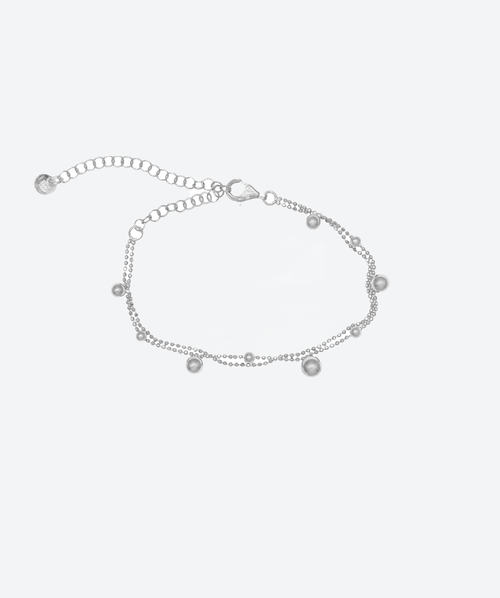 Dainty Droplet Bracelet - La Costa Organic Jewelry