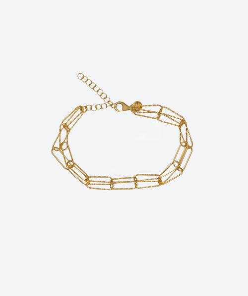 Link Bracelet Gold - La Costa Organic Jewelry