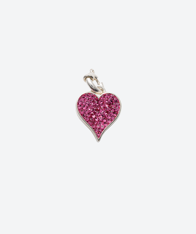 Love Rules Heart Charm - La Costa Organic Jewelry