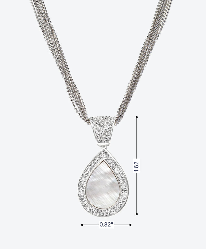 Royal Tear Necklace - La Costa Organic Jewelry