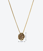 Dainty Geode Necklace - La Costa Organic Jewelry