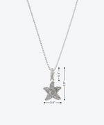 Brilliant Starfish Charm Necklace - La Costa Organic Jewelry