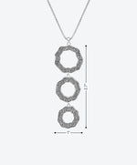Reversible Geode Necklace - La Costa Organic Jewelry