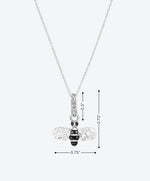 Brilliant BEEutiful Charm Necklace - La Costa Organic Jewelry
