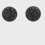 Crystal Statement Studs - La Costa Organic Jewelry