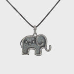 Elephant Charm & Sliding Chain