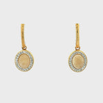 Oval Gem Loops - La Costa Organic Jewelry