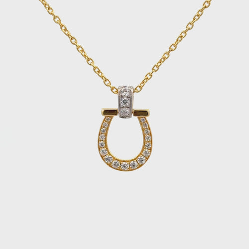 2 Tones Lucky Derby Necklace - La Costa Organic Jewelry