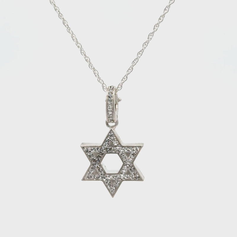 Reversible Star of David Necklace - La Costa Organic Jewelry